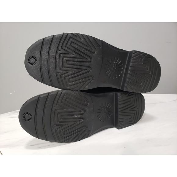 NEW NO BOX -UGG Mckay Black Suede Sheepskin Ankle Boots Booties Size US 6 Womens - Picture 5 of 7